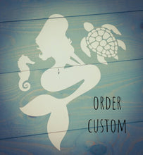 Load image into Gallery viewer, Farmhouse Stove Top Oven Cover Noodle Board, Stove Cover, Serving Tray, Sink Cover - Mermaid Farmhouse Decor, Asst Colors
