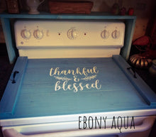 Load image into Gallery viewer, Farmhouse Stove Top Oven Cover Noodle Board, Stove Cover, Serving Tray, Sink Cover - Thankful &amp; Blessed Farmhouse Decor, Asst Colors
