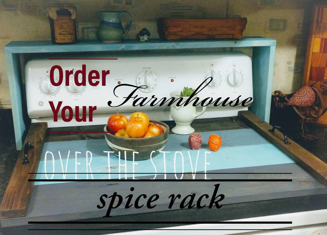 Farmhouse Stove Top Cover Noodle Board, Oven Cover, Stove Cover