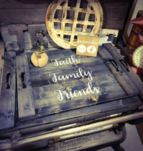 Load image into Gallery viewer, Farmhouse Stove Top Oven Cover Noodle Board, Stove Cover, Serving Tray, Sink Cover - Faith Family Friends Farmhouse Decor
