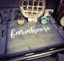 Load image into Gallery viewer, Farmhouse Stove Top Oven Cover Noodle Board, Stove Cover, Serving Tray, Sink Cover - Farmhouse Decor
