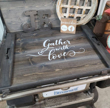 Load image into Gallery viewer, Farmhouse Stove Top Oven Cover Noodle Board, Stove Cover, Serving Tray, Sink Cover - Gather With Love Farmhouse Decor, Asst Colors
