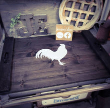 Load image into Gallery viewer, Farmhouse Stove Top Oven Cover Noodle Board, Stove Cover, Serving Tray, Sink Cover - Farmhouse Rooster Chicken Decor
